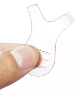 Cepillo para lifting levantar pestañas corto (6 pzas)