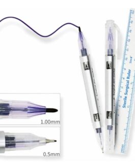 Marcador Plumón Tatuaje Microblading Con Regla V-23