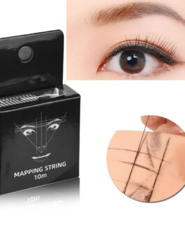 Hilo Entintado Cejas Mapa Mapping Diseño Microblading V-114