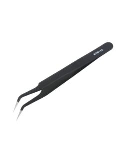 Pinza curva economica negra mayoreo V16-ESD-15