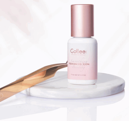 Adhesivo Gollee Rosa Para Extensión De Pestañas uso Profesional  Advance Icon F-01 - Imagen 7