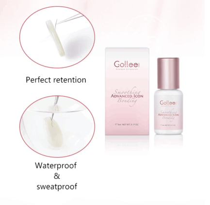 Adhesivo Gollee Rosa Para Extensión De Pestañas uso Profesional  Advance Icon F-01 - Imagen 8