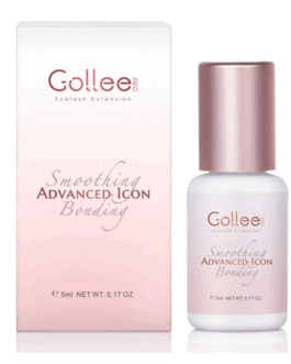 Adhesivo Gollee Rosa Para Extensión De Pestañas uso Profesional Advance Icon F-01
