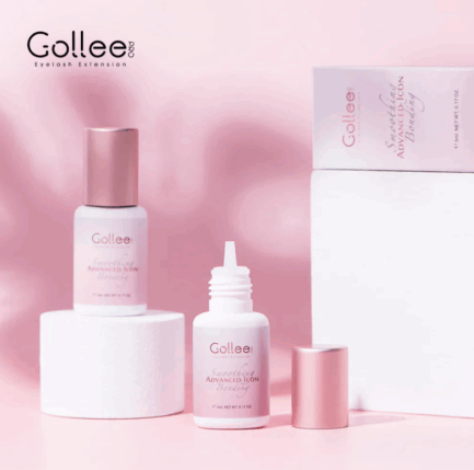 Adhesivo Gollee Rosa Para Extensión De Pestañas uso Profesional  Advance Icon F-01 - Imagen 3