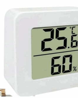 Mini higrómetro Digital con pantalla de temperatura y humedad, para studio, sala de estar, oficina y hogar