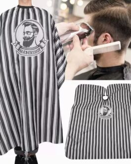 Capa De Corte Mandil Barbero Peluqueria Delantal Diseño V-158