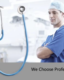 Estetoscopio portátil de doble cabeza, equipo médico para cardiología M-14
