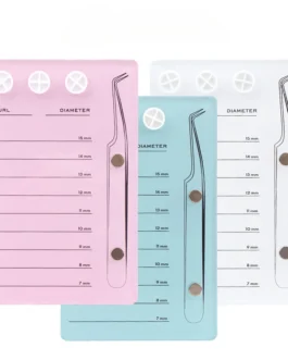 Paleta de acrilico con imanes para pinza y contenedor de adhesivo V-55