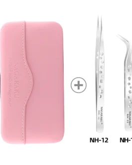 kit de 2 Pinzas Premium NAGARAKU NH-12 + NH-15 + Estuche Profesional