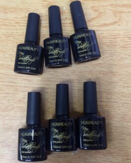 Gama de uñas Tono Negro Huxia party U-33-115