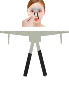 Regla medidora separadora de cejas V-134
